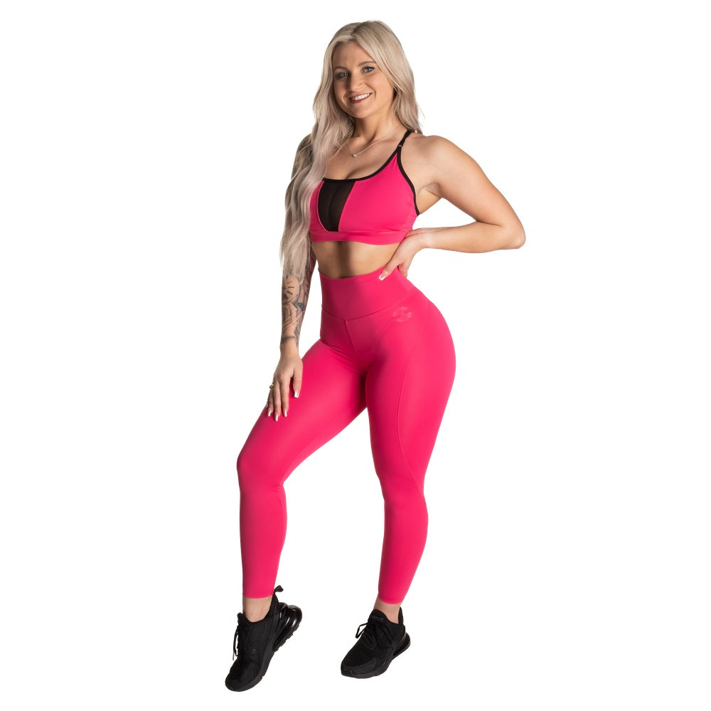 Better Bodies High Waist Leggings, Hot Pink