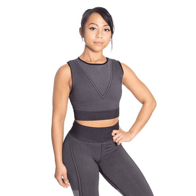 Better Bodies Roxy Seamless Top Black/Grey