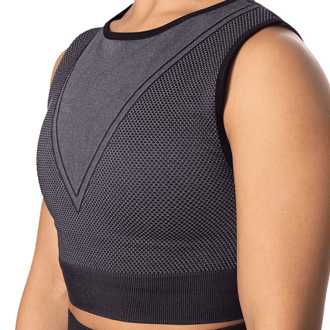 Better Bodies Roxy Seamless Top Black/Grey