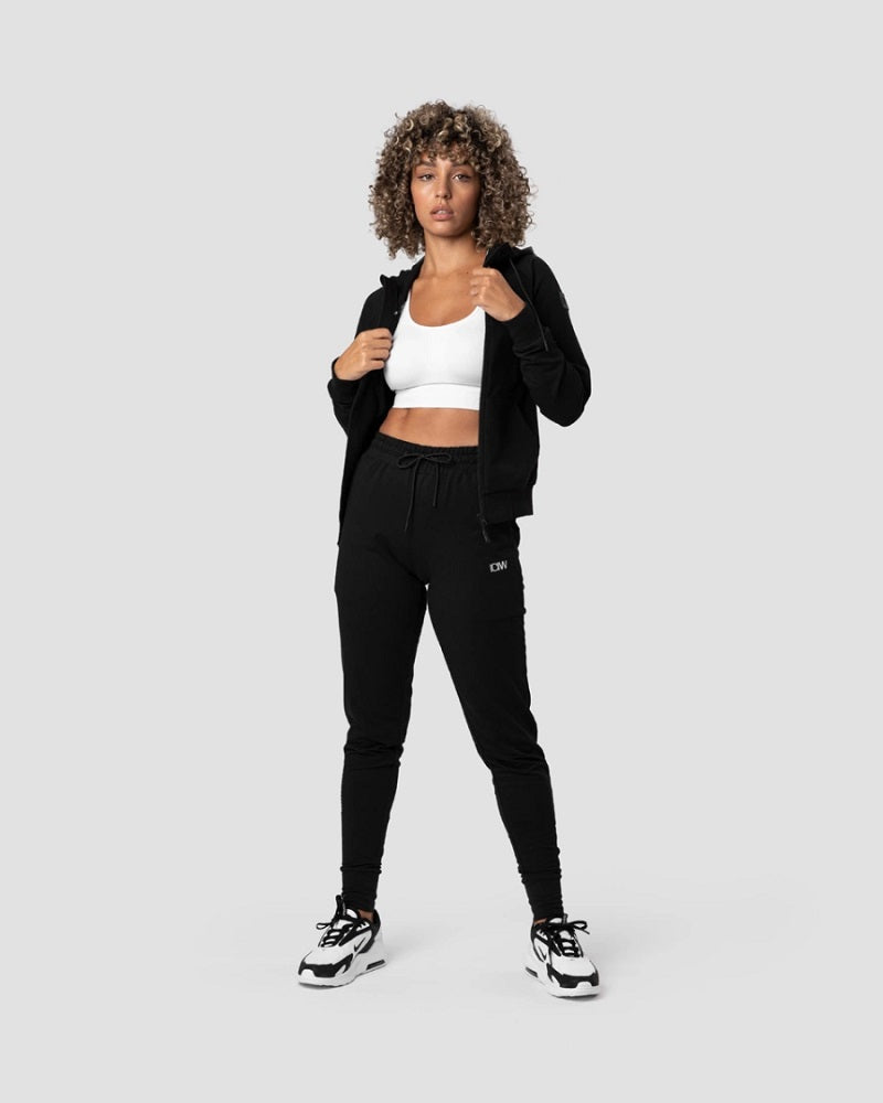 ICANIWILL Activity Zip Hoodie, Black Wmn