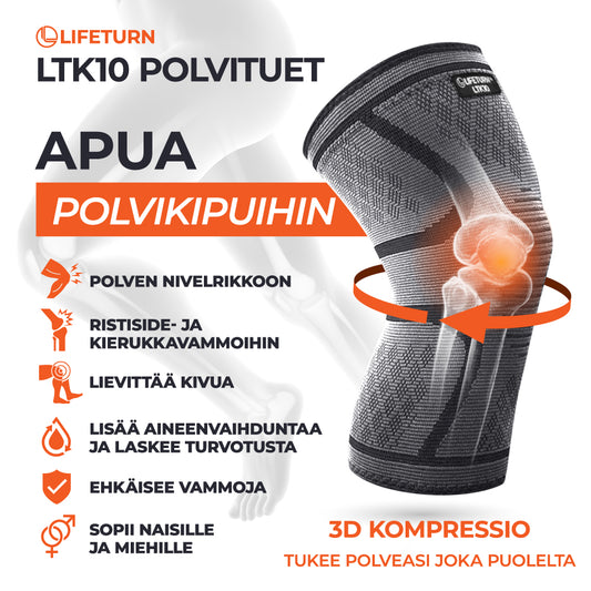 Lifeturn LTK10 polvituet 2 kpl