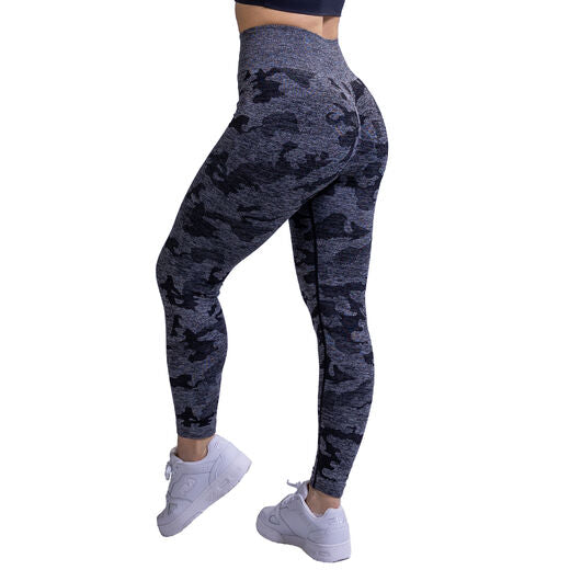 GAZOZONE Ophelia Seamless Leggings Black Camo