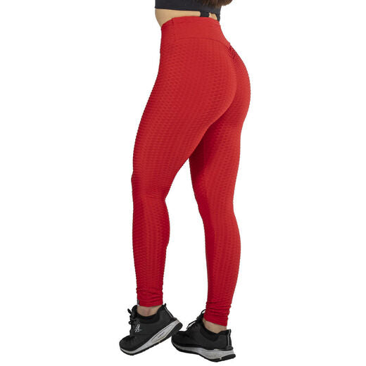 GAZOZ Serenity Booty Scrunch Leggings Red