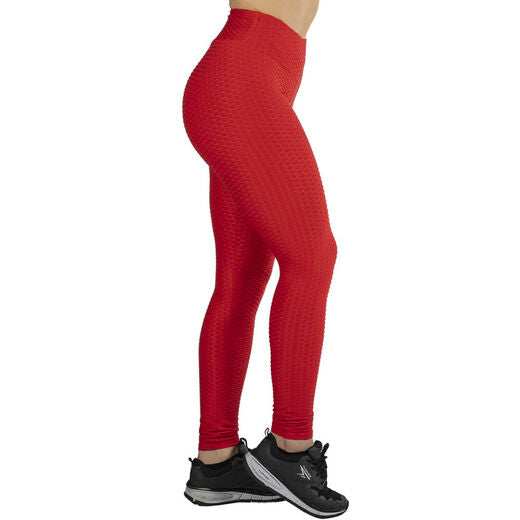 GAZOZ Serenity Booty Scrunch Leggings Red