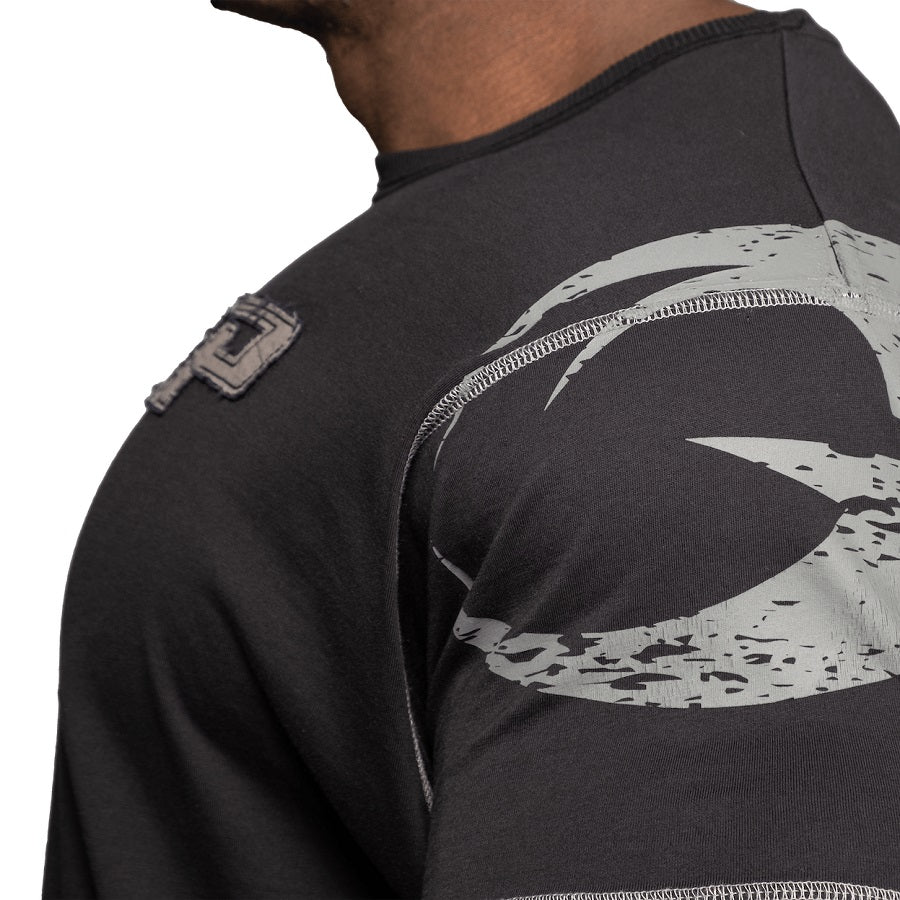 Gasp Pro Logo Tee Washed Black