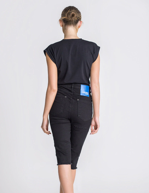 GIANNI KAVANAGH Black Gianni Top