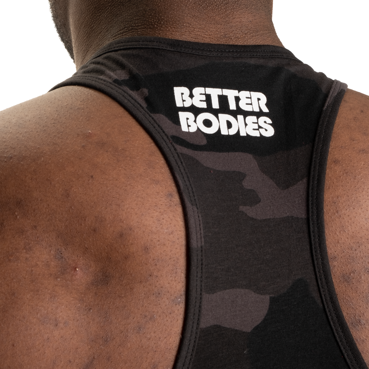 Better Bodies Essential T-back Dark Camo V2