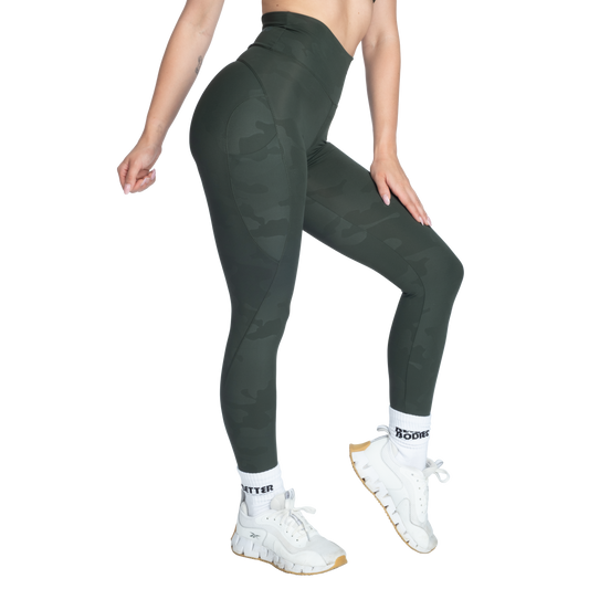 Better Bodies High Waist leggings, Deep Forest Camo, UUTUUS!