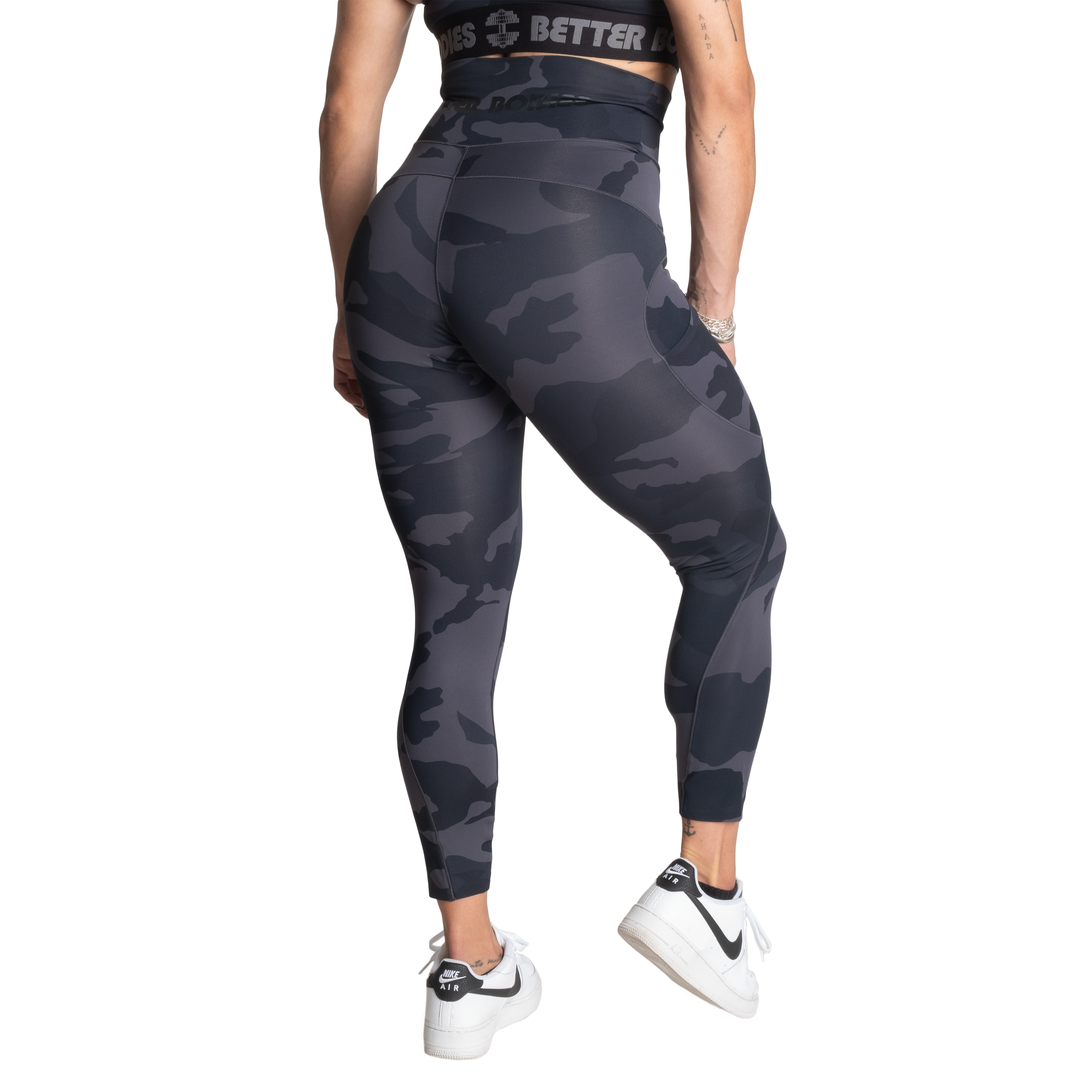 Better Bodies High Waist leggings, Dark Camo