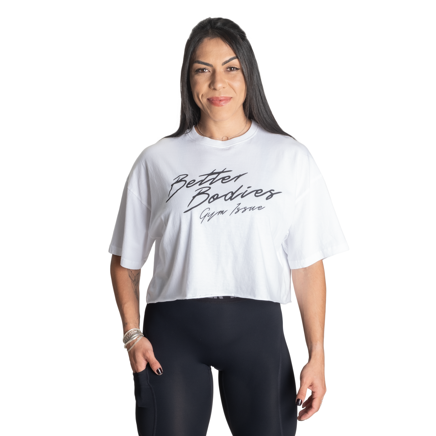 Better Bodies  Gym Issue tee, White