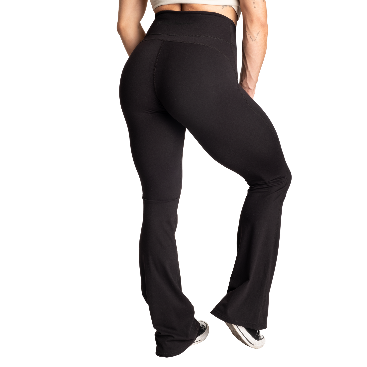 Better Bodies Flared Pants, Black