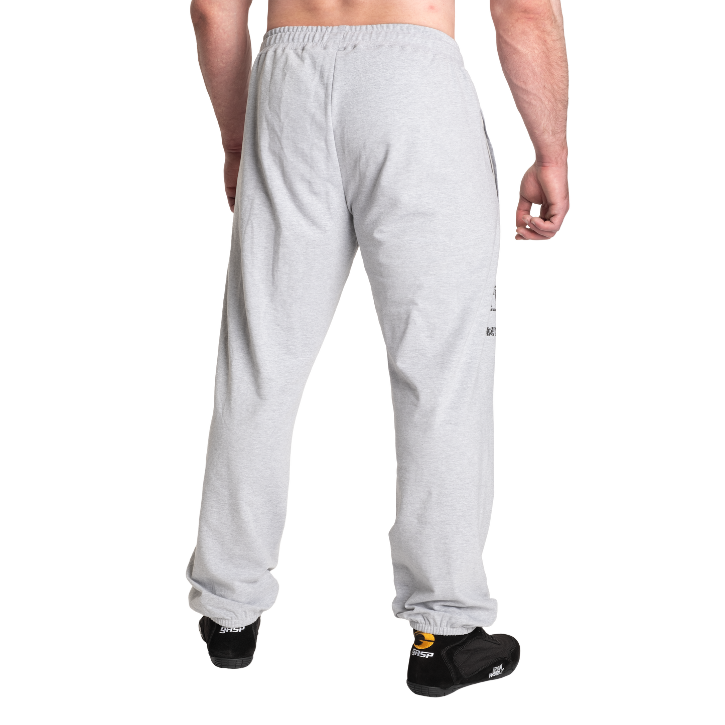 Better Bodies Core Stanton Sweatpants, Light Grey Melange
