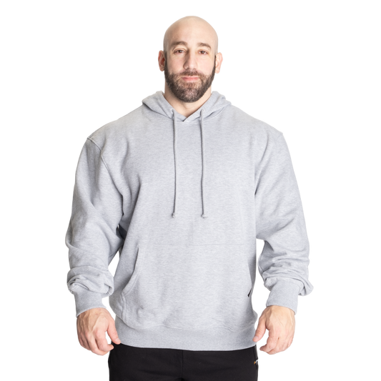 GASP Classic Hoodie, Light Grey Melange