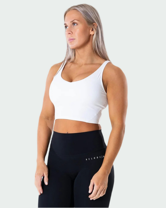 RELODE Core V-Top, White, UUTUUS!