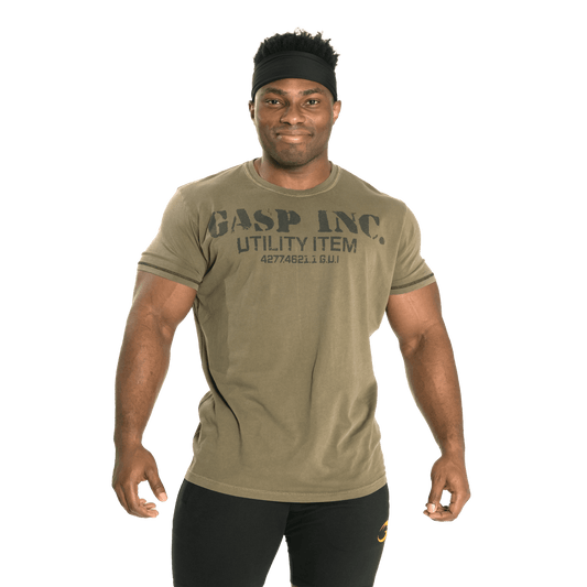 GASP Basic Utility tee Washed Green