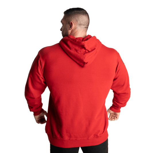 GASP Distressed Hood Chili Red