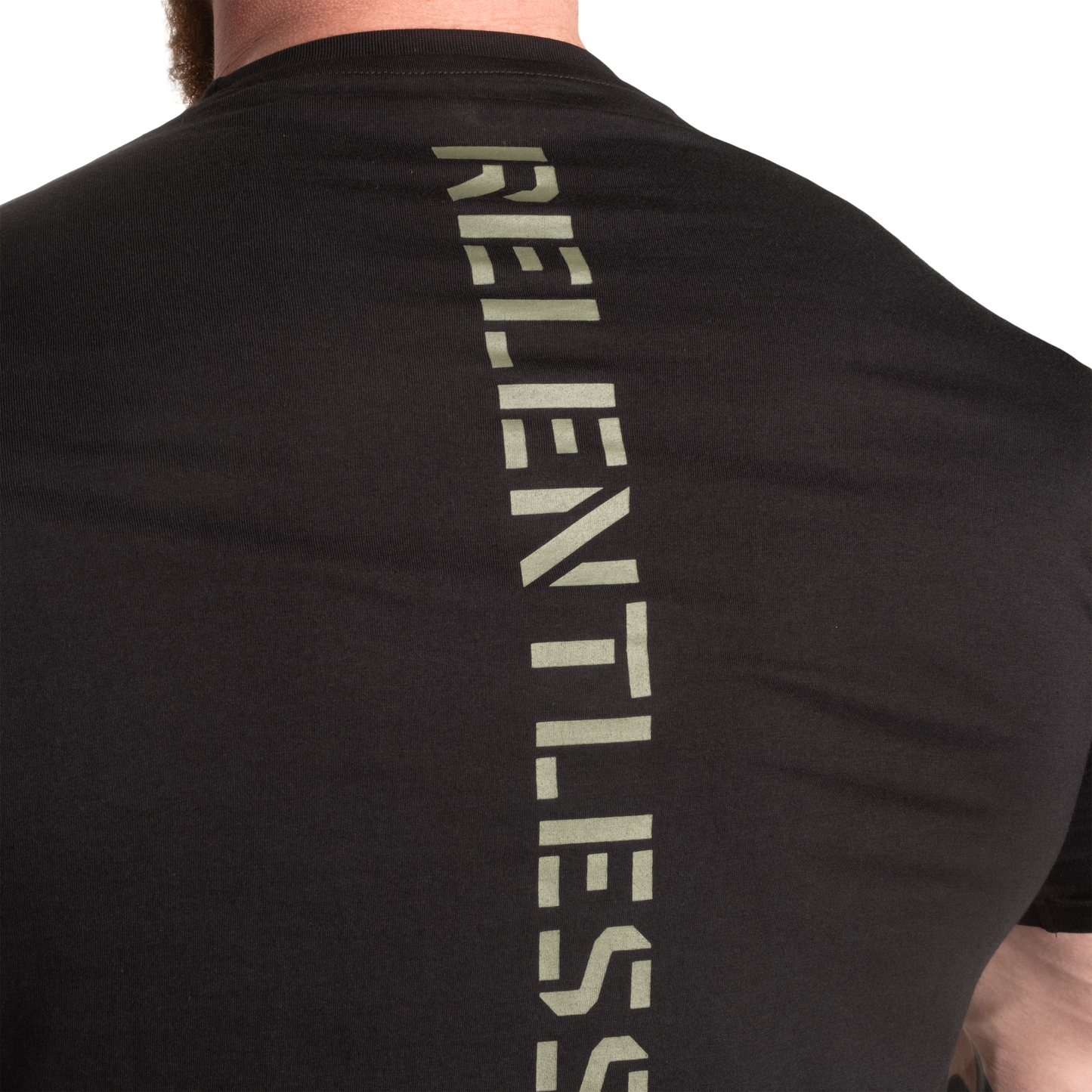 GASP Relentless One Tee, Black/Green, UUTUUS!