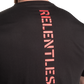 GASP Relentless One Tee, Black/Red, UUTUUS!