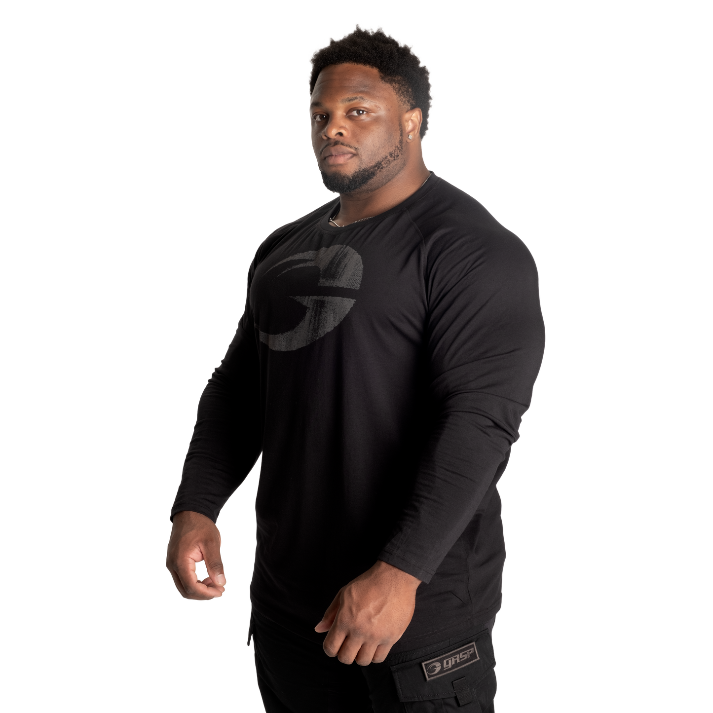 GASP Original Raglan LS Black