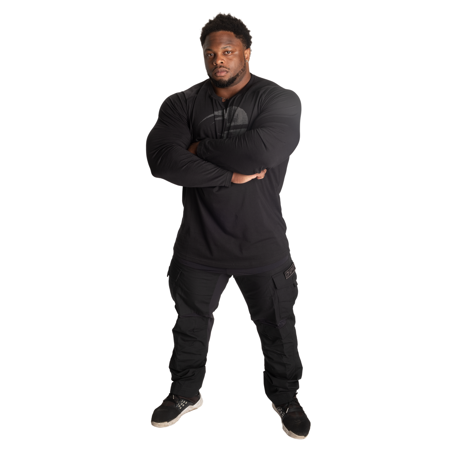 GASP Original Raglan LS Black