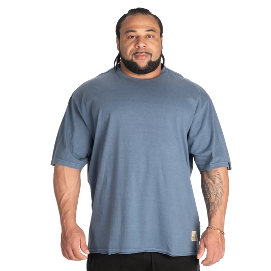 GASP Vintage Iron Tee, Washed Blue