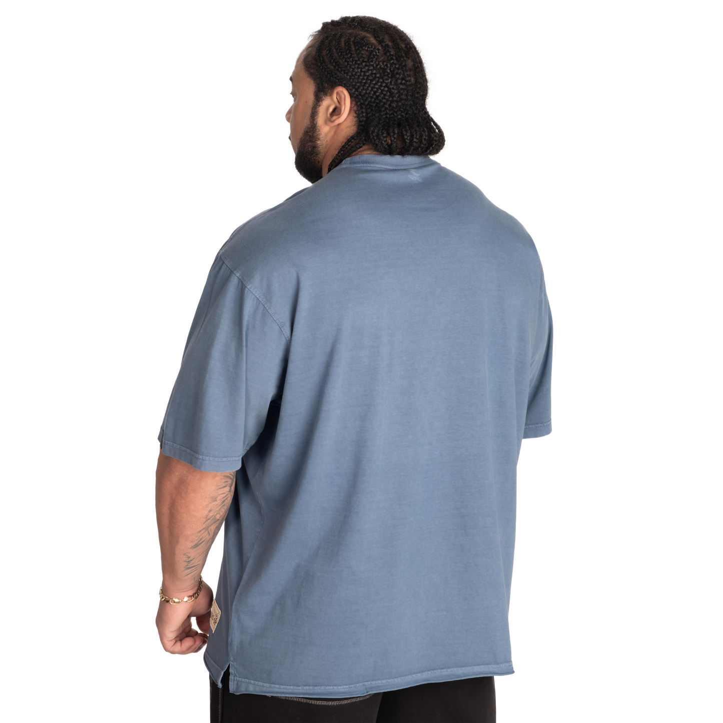 GASP Vintage Iron Tee, Washed Blue