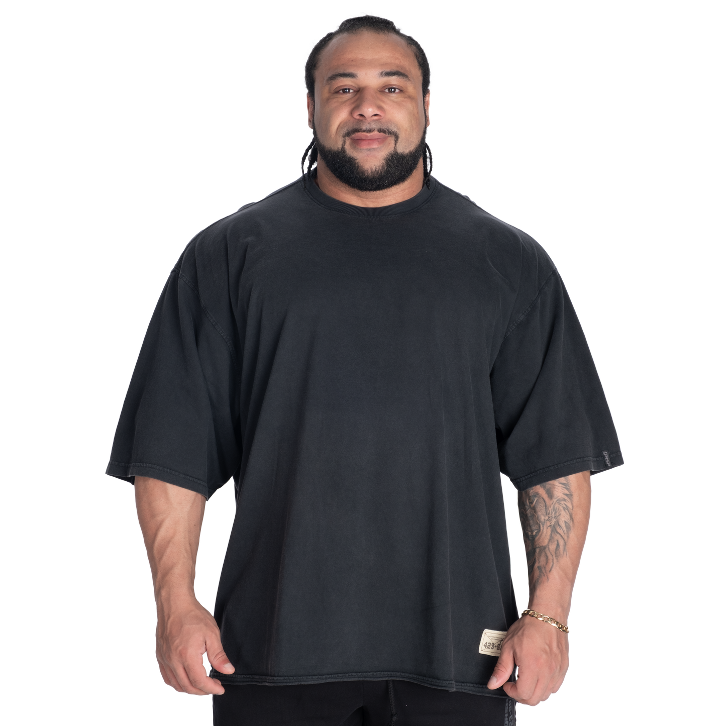 GASP Vintage Iron Tee, Washed Black