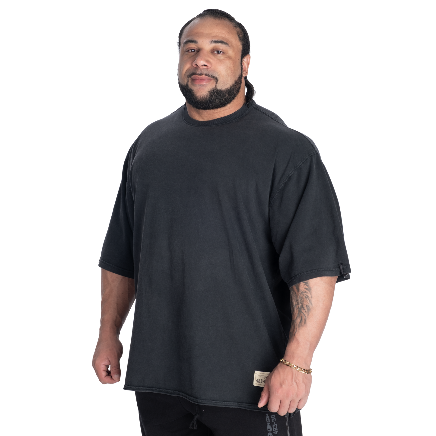 GASP Vintage Iron Tee, Washed Black