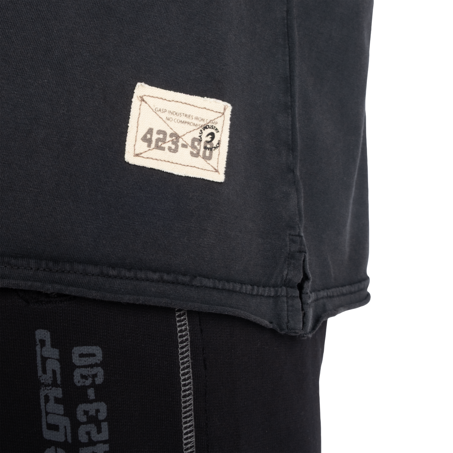 GASP Vintage Iron Tee, Washed Black