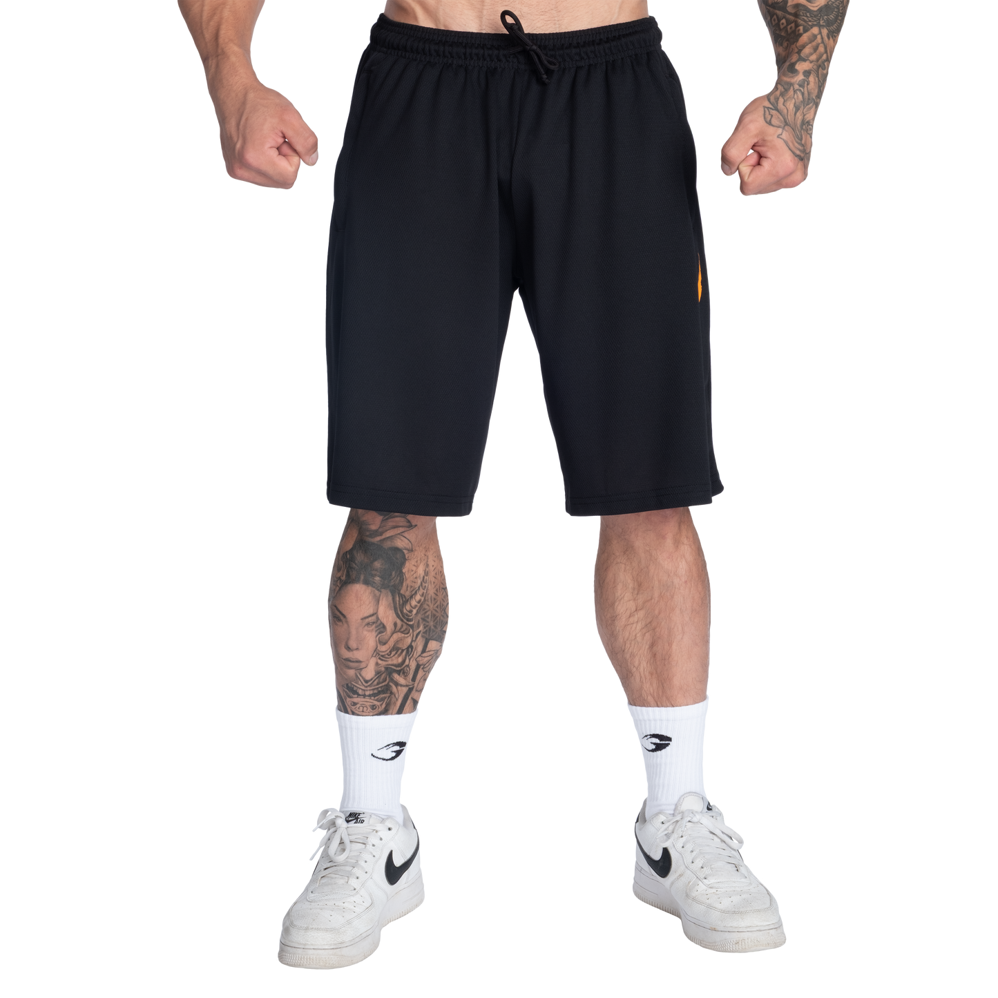 Gasp Original Mesh Shorts, Black, UUTUUS!