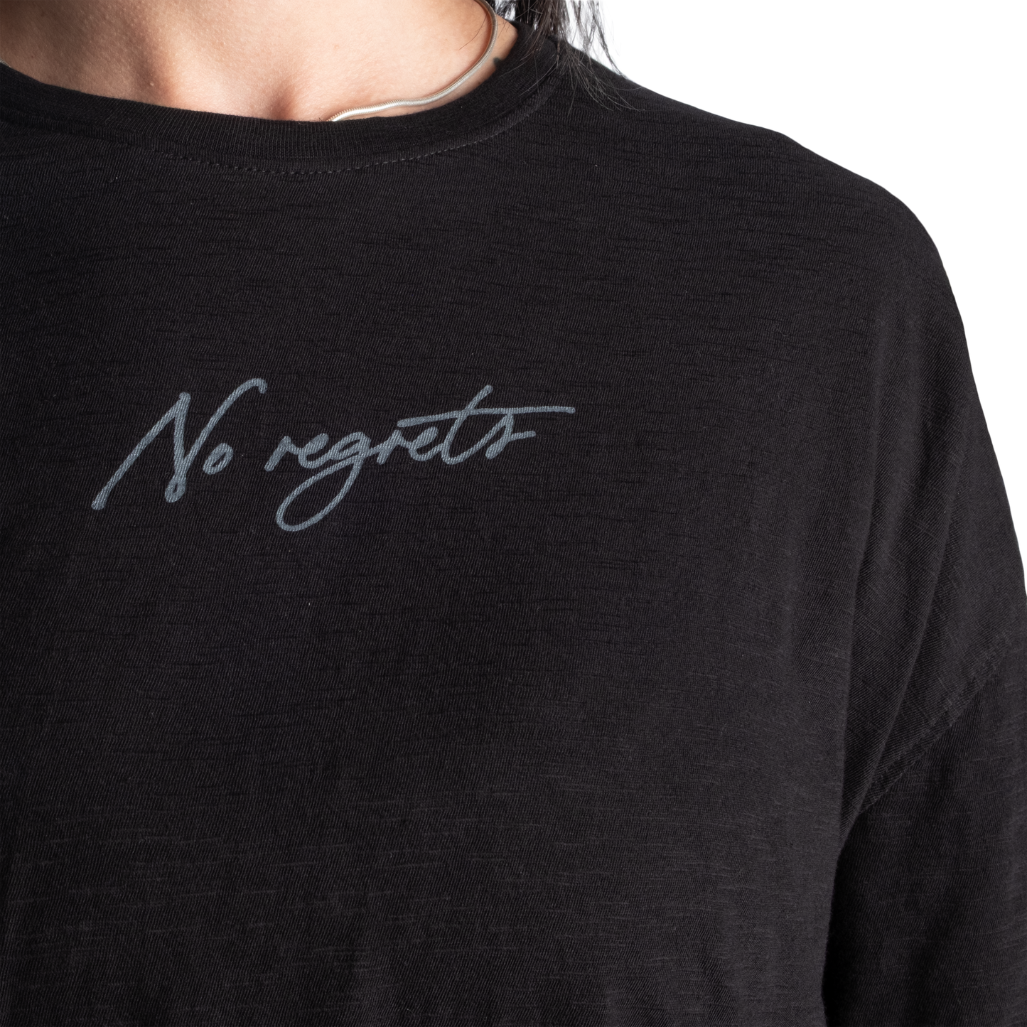 Better Bodies No Regrets Oversized Tee, Black