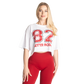 Better Bodies  Eighty 2 Tee, White/Red UUTUUS!