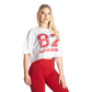 Better Bodies  Eighty 2 Tee, White/Red UUTUUS!