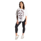 Better Bodies Legacy Oversized Tee, White/Maroon