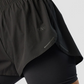 ICANIWILL Charge 2-in-1 Shorts, Black