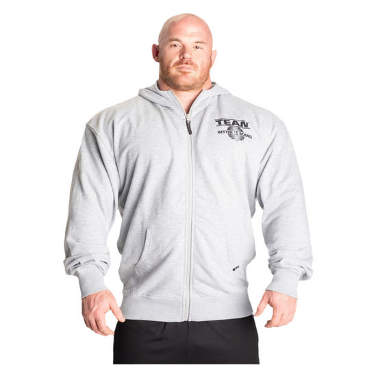 Better Bodies Original Standard Hood, Light Grey Melange