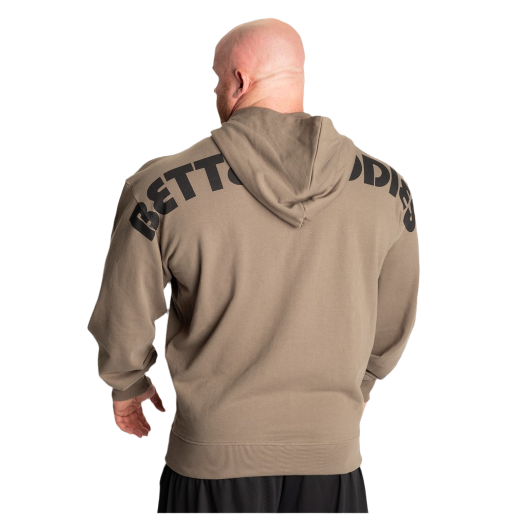 Better Bodies Original Standard Hood, Washed Green