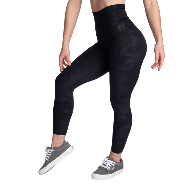Better Bodies High Waist leggings V2, Black Camo
