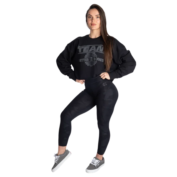 Better Bodies High Waist leggings V2, Black Camo
