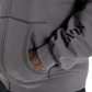 GASP 1,2 lbs hoodie Grey