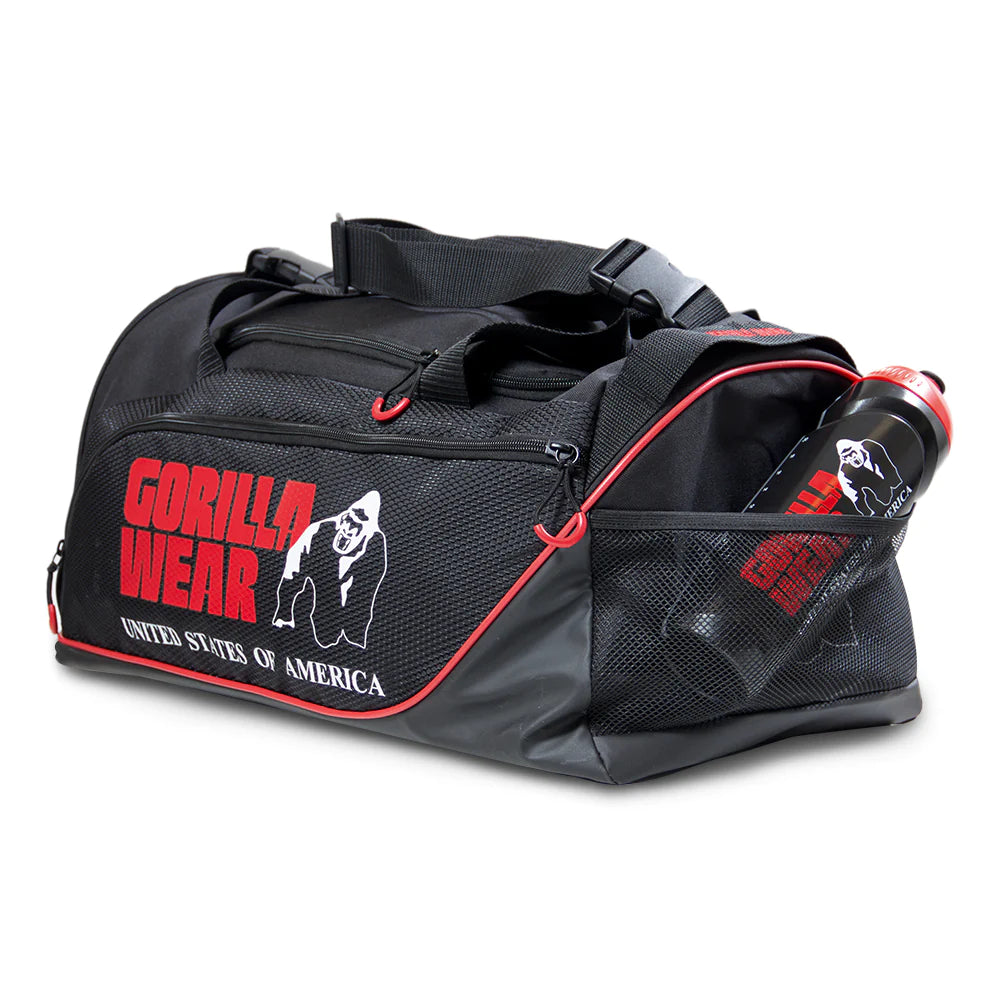 Gorilla Wear Jerome Gym Bag Black/Red