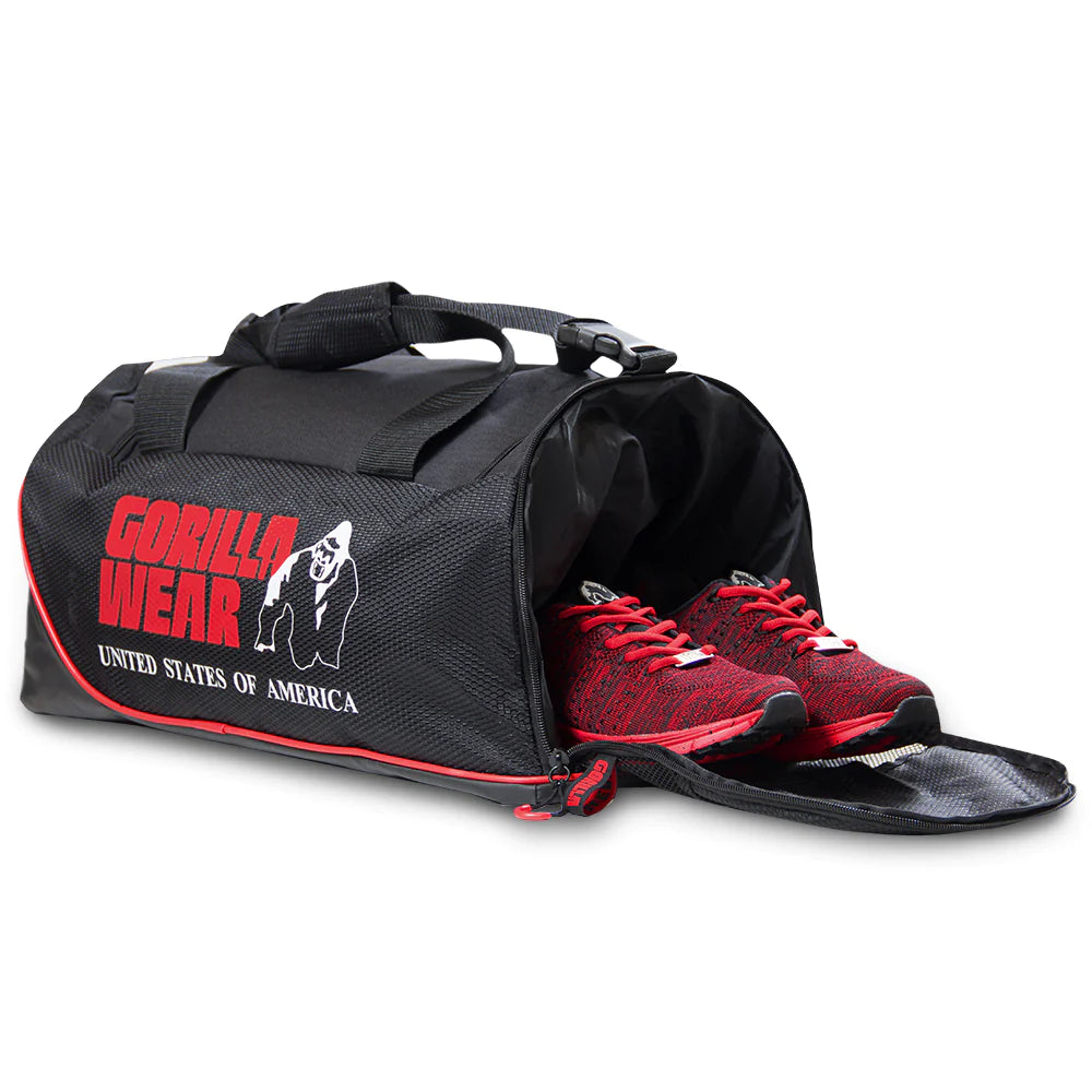Gorilla Wear Jerome Gym Bag Black/Red