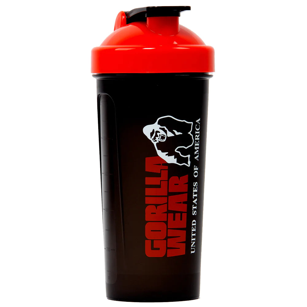 Gorilla Wear Shaker XXL, Black/Red 1L