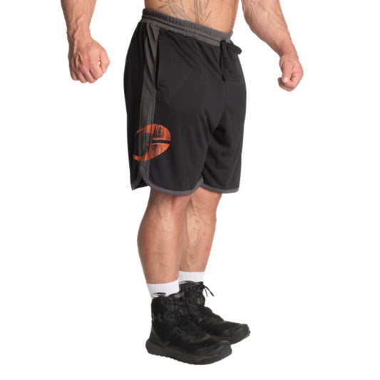 Gasp Mesh Shorts, Black/Grey UUTUUS!