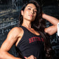 Better Bodies Crop T-Back, Black/Red