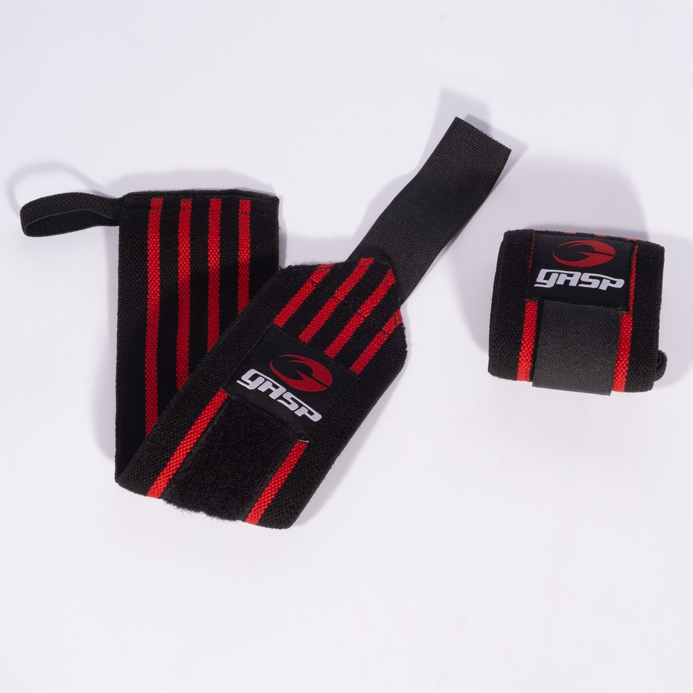 GASP Hardcore Wrist Wraps Black/Red, UUTUUS!