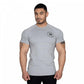 Better Bodies Gym tapered tee Light Grey Melange