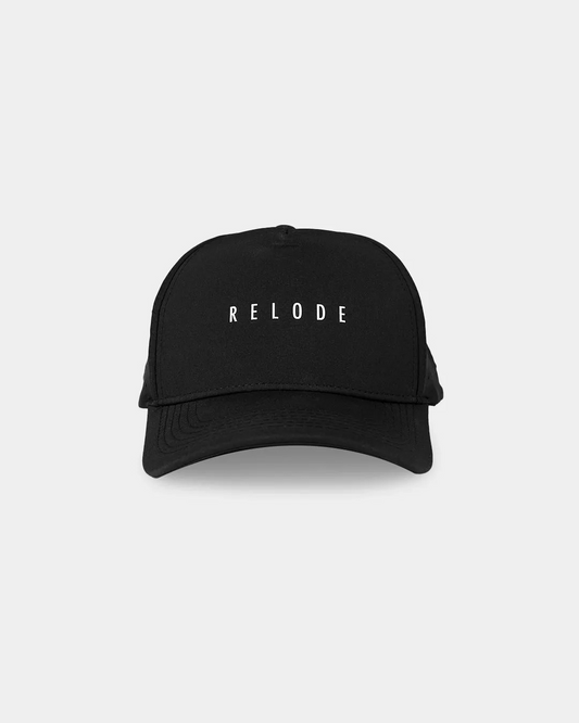 RELODE Tokyo Snapback Cap, Black