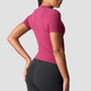 ICANIWILL  Force Warpknit T-shirt Magenta Rose, UUTUUS!