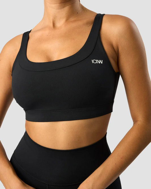 ICANIWILL NIMBLE SPORTS BRA BLACK